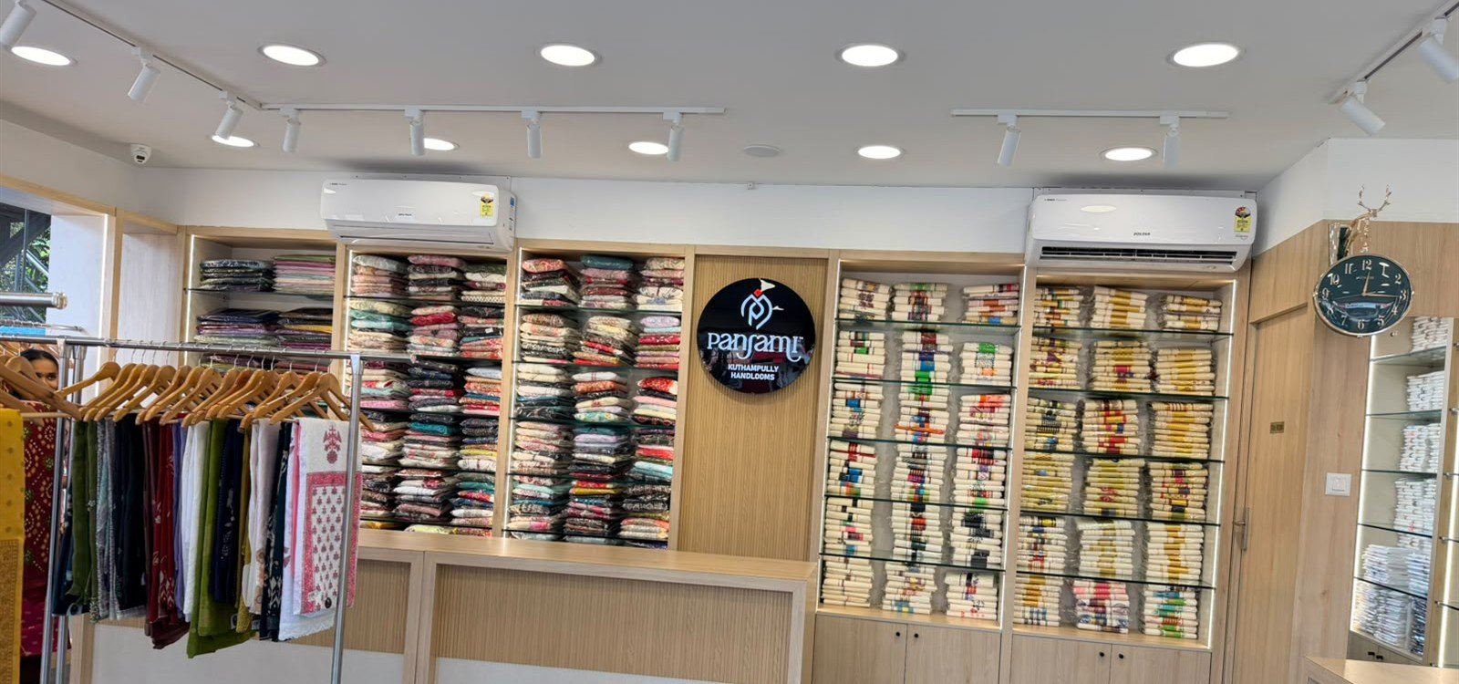 Panjami Kuthampully Handlooms Showroom Mutholi